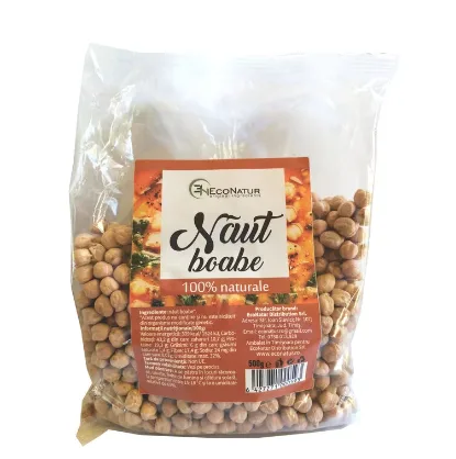 Boabe de naut, 500g, EcoNatur — preț și oferte