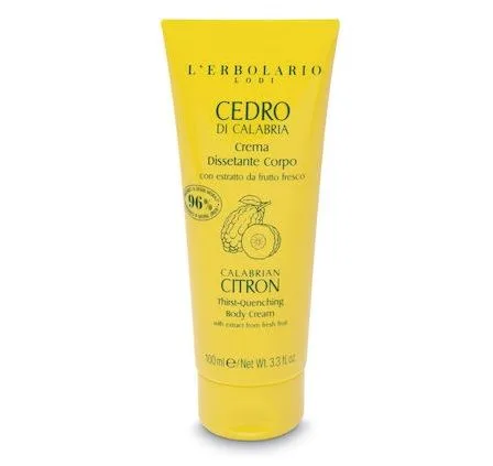 L'Erbolario Crema de corp Calabrian Citron, 100ml — preț și oferte