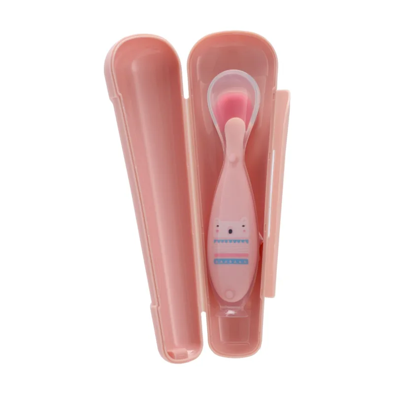 Lingurita din silicon cu suport UG7510-SPNORG, 1 bucata, U-Grow — preț și oferte