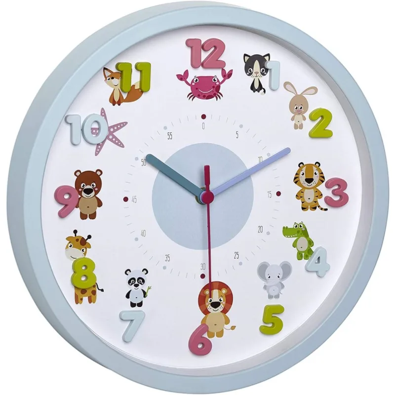 Ceas de perete cu animale si cifre 3D, 1 bucata, TFA — preț și oferte