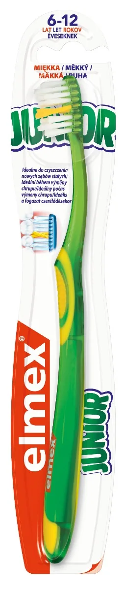 Periuta de dinti junior, 6-12 ani, Elmex — preț și oferte