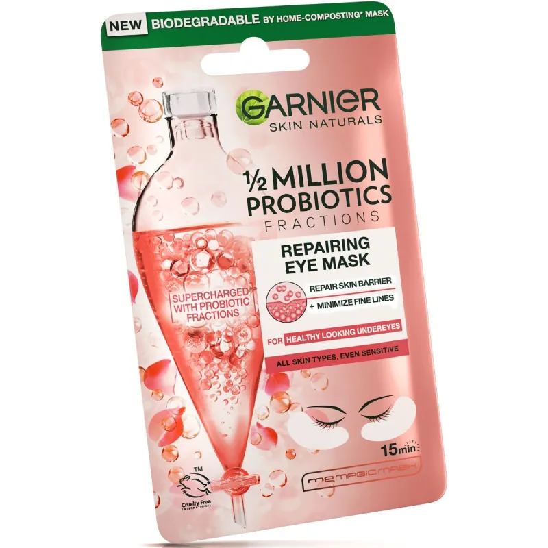 Masca de ochi reparatoare cu 1/2 milioane de fractii probiotice Skin Naturals, 6g, Garnier — preț și oferte