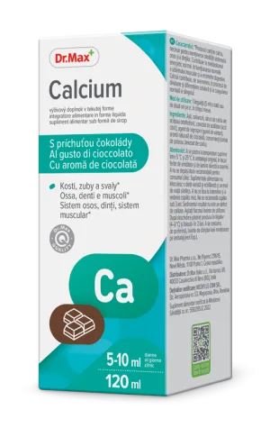 Dr. Max Calcium Sirop, 120ml