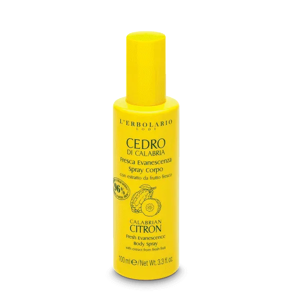 L'Erbolario Spray pentru corp Calabrian Citron, 100ml — preț și oferte