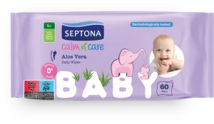 Servetele cu aloe vera, 60 bucati, Septona
