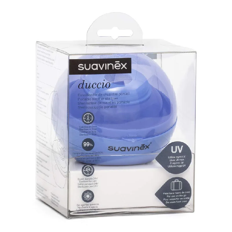 Sterilizator pentru suzete Duccio, albastru, Suavinex — preț și oferte