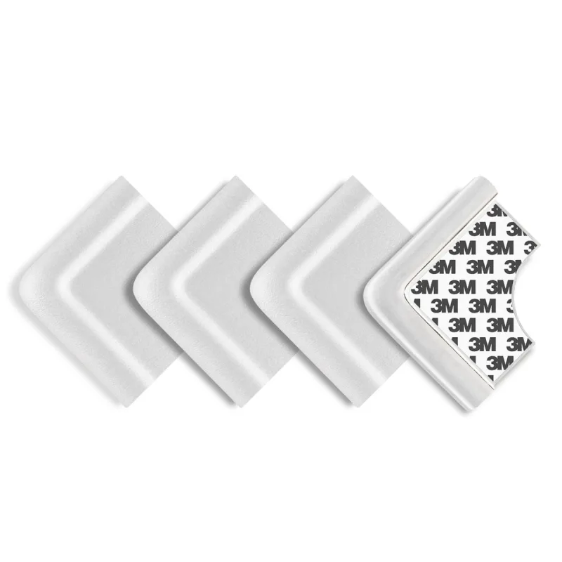 Set protectii de colturi cu banda adeziva albe, 4 bucati, Reer — preț și oferte