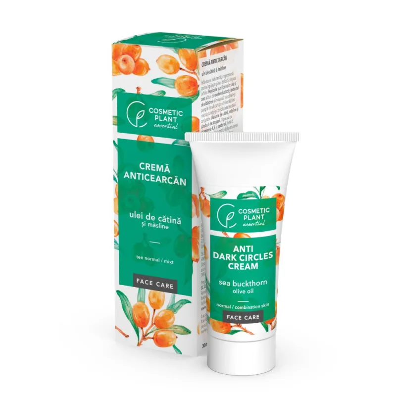 Crema Anticearcan pentru conturul ochilor, 30ml, Cosmetic Plant — preț și oferte