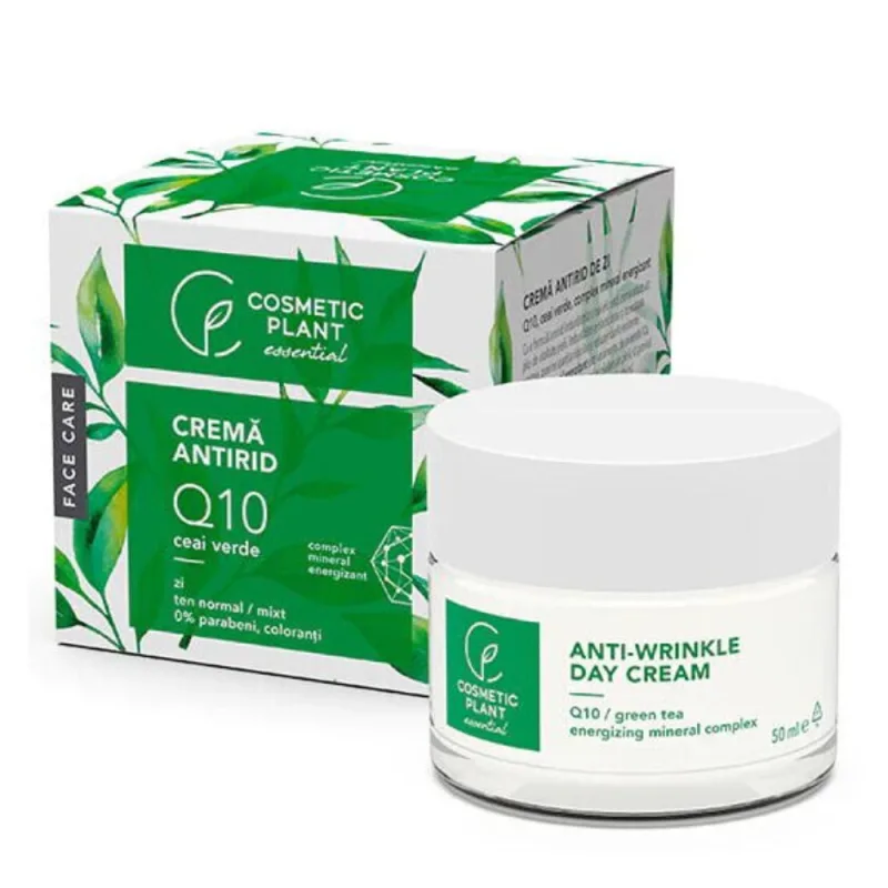 Crema antirid de zi Plant Q10, 50ml, Cosmetic Plant — preț și oferte