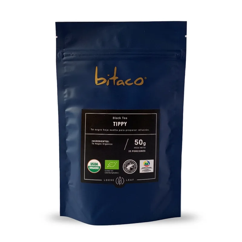 Ceai negru Tippy vrac, 50g, Bitaco — preț și oferte