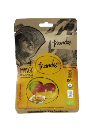 Mango deshidratat, 30g, Fruandes