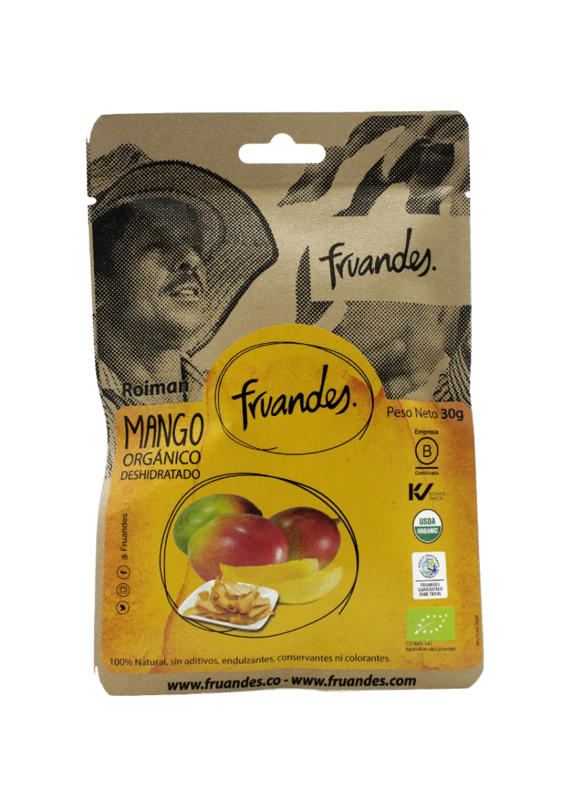 Mango deshidratat, 30g, Fruandes — preț și oferte