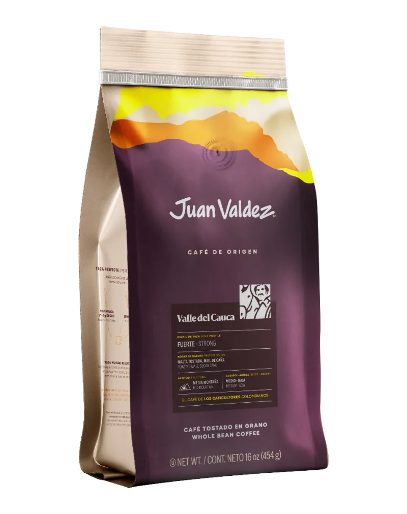 Cafea boabe Origine Valle del Cauca, 454g, Juan Valdez — preț și oferte