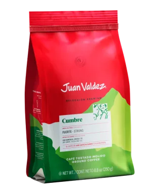 Cafea premium macinata Cumbre, 250g, Juan Valdez