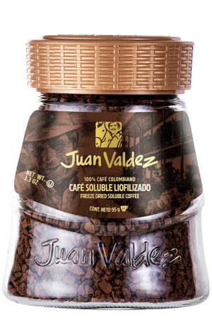 Cafea solubila liofilizata clasica, 95g, Juan Valdez
