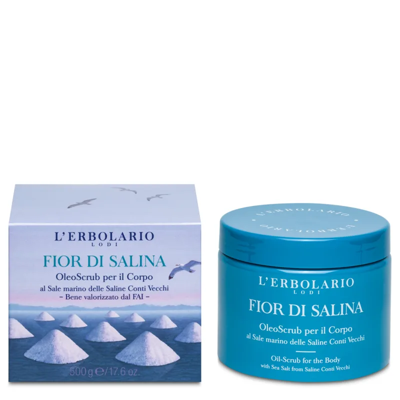 L'Erbolario Exfoliant de corp Fior Di Salina, 500g — preț și oferte