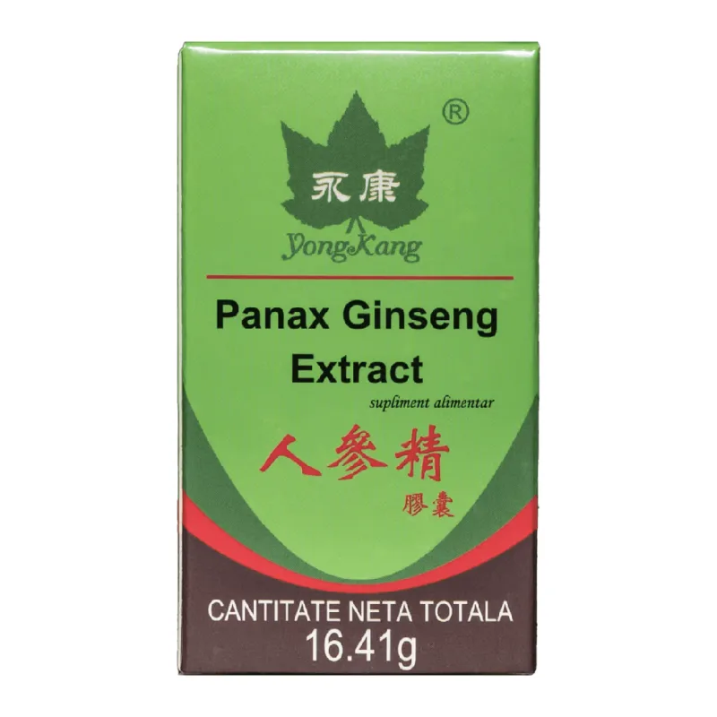 Extract Panax Ginseng, 30 capsule, Yong Kang YONG KANG INTERNATIONAL — preț și oferte