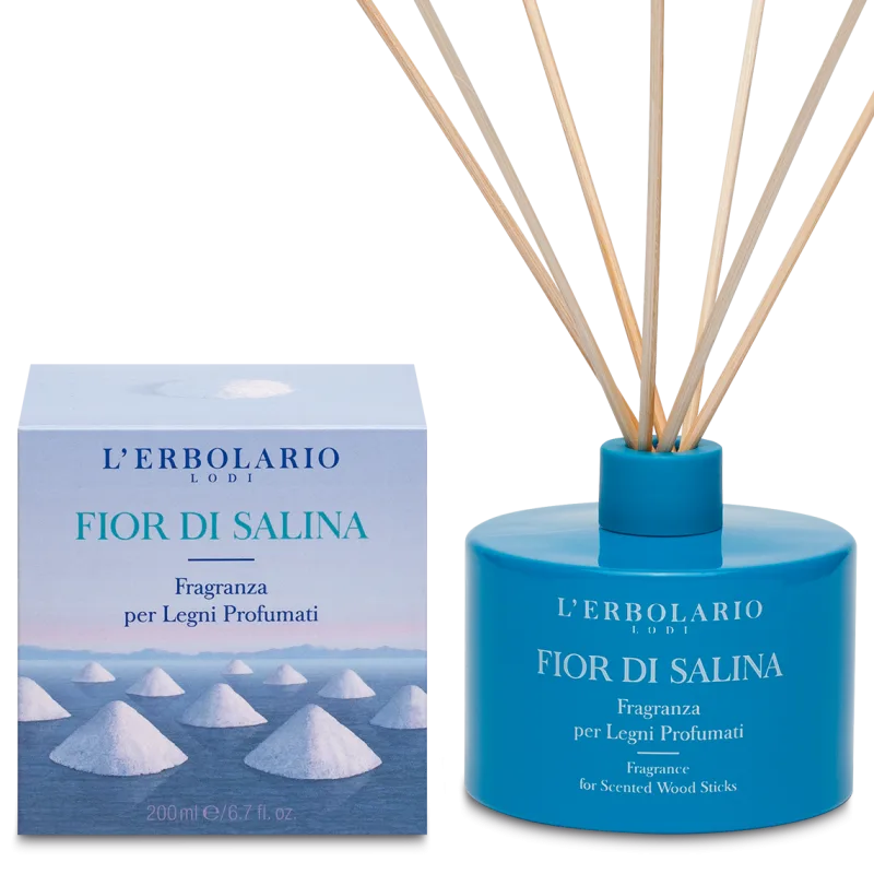 L'Erbolario Parfum pentru camera cu betisoare Fior Di Salina, 200ml — preț și oferte