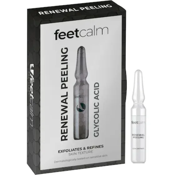 Fiole exfoliante pentru picioare, 7 fiole, Feet Calm — preț și oferte