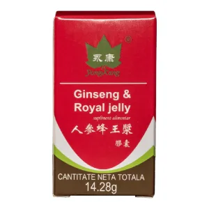 Ginseng + Royal Jelly, 30 capsule, Yong Kang