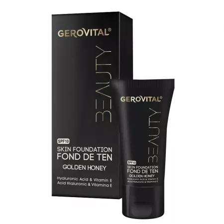 Fond de ten Beauty Golden Honey, 30ml, Gerovital — preț și oferte