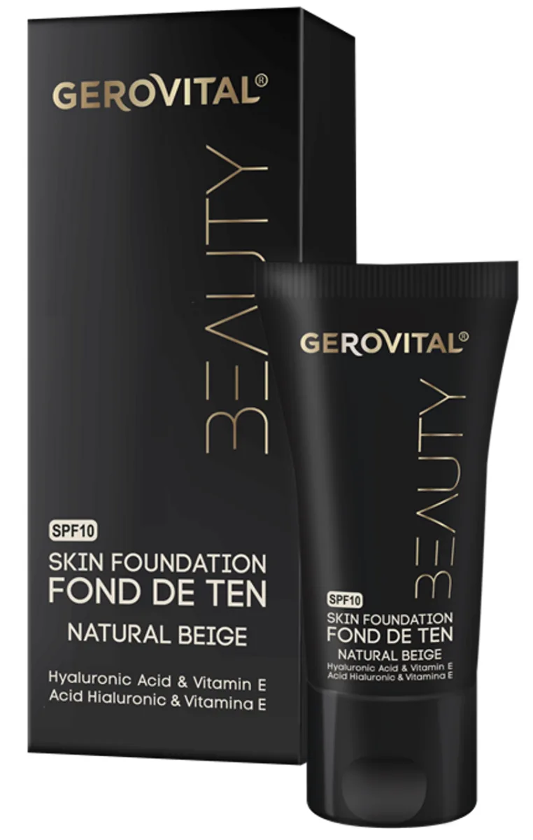 Fond de ten Beauty Natural Beige, 30ml, Gerovital — preț și oferte