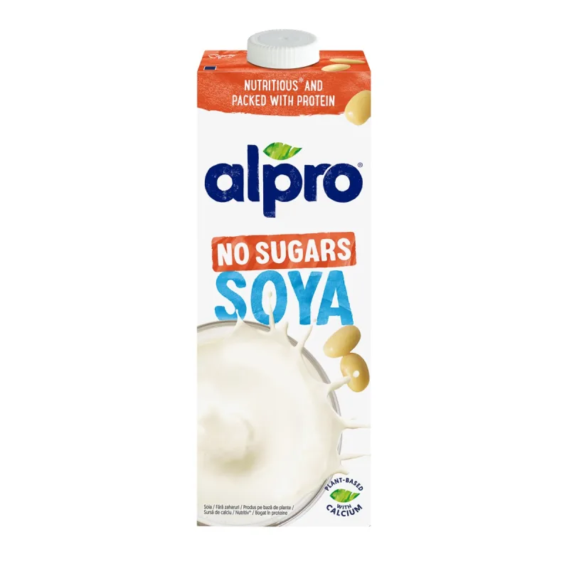 Bautura din soia neindulcita, 1000ml, Alpro — preț și oferte