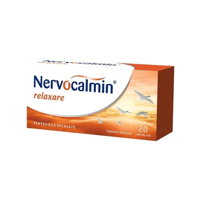 Nervocalmin Relaxare, 20 capsule, Biofarm — preț și oferte