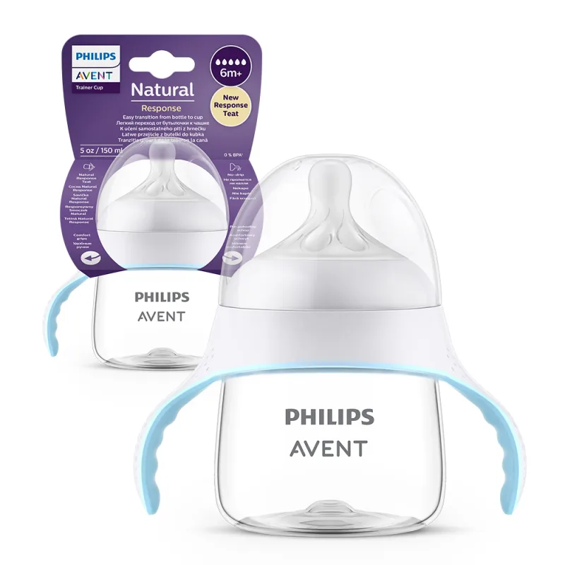 Cana de tranzitie cu manere ergonomice pentru +6 luni Natural Response SCF263/61, 150ml, Philips Avent — preț și oferte