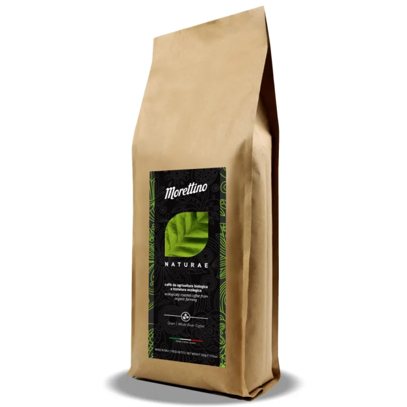 Cafea boabe Bio artizanala Naturae, 500g, Morettino — preț și oferte