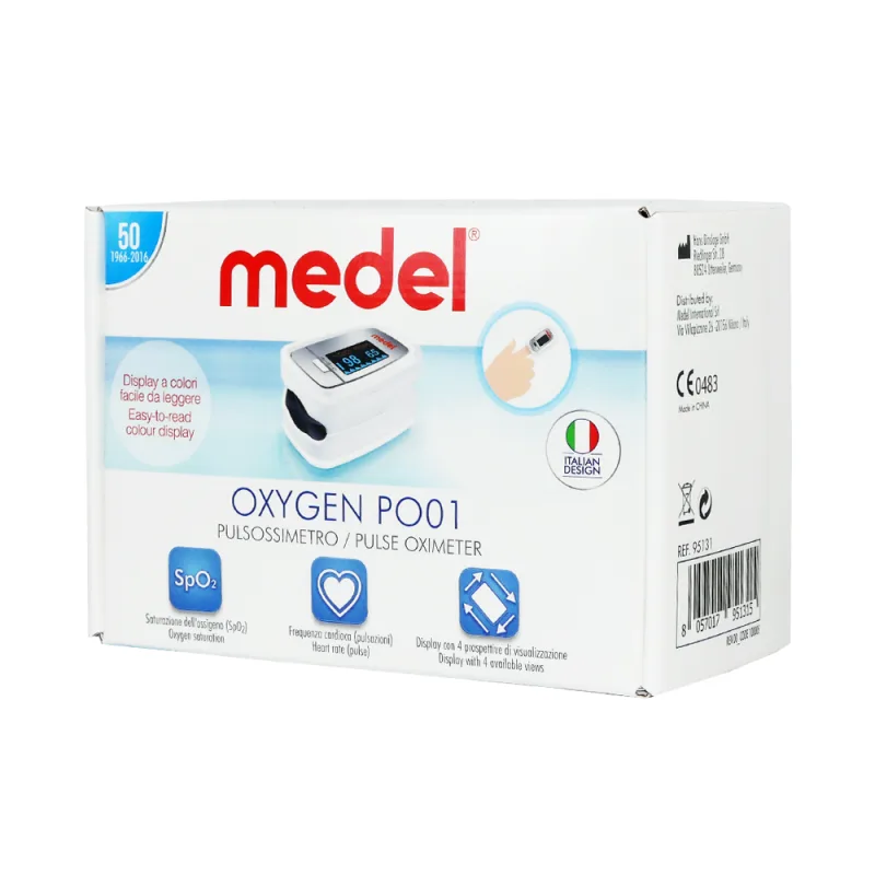 Pulsoximetru de deget Oxygen PO01, 1 bucata, Medel — preț și oferte