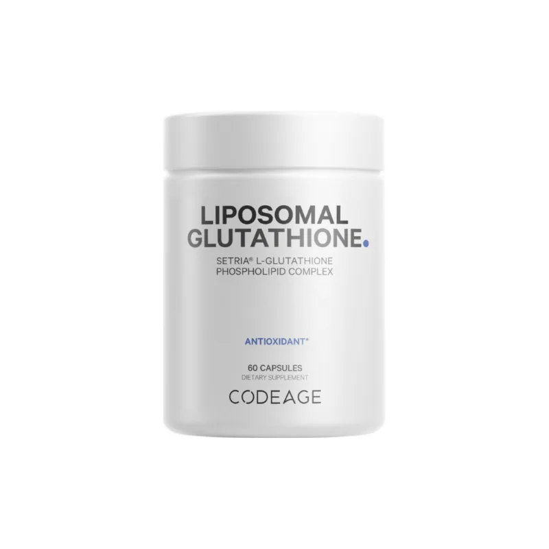 Glutation Lipozomal Liposomal Glutathione Antioxidant, 60 capsule, CodeAge — preț și oferte