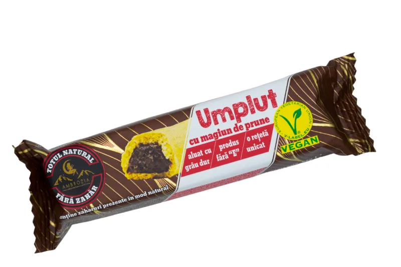 Baton cu magiun de prune, 60g, Ambrozia — preț și oferte