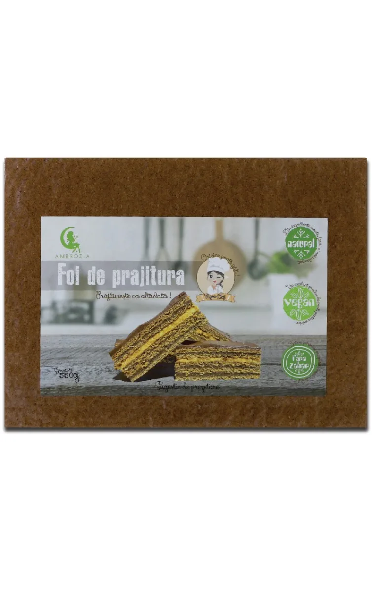 Foi de prajitura, 550g, Ambrozia — preț și oferte