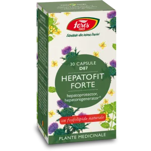 Hepatofit Forte D80, 30 capsule, Fares