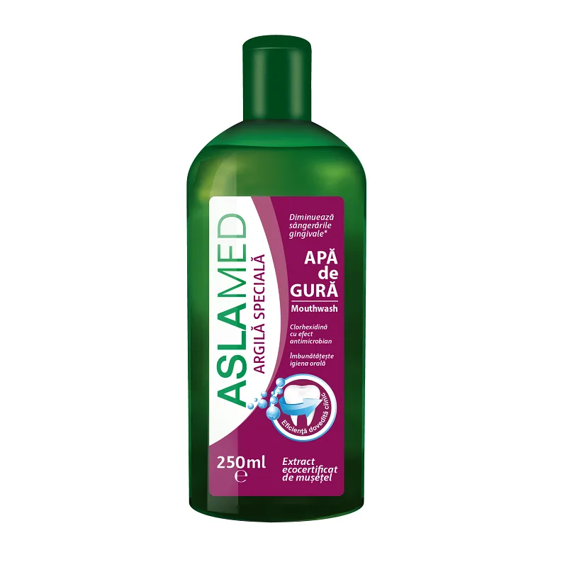Apa de gura, 250ml, AslaMed Gerovital — preț și oferte