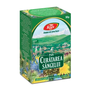 Ceai curatarea sangelui P125, 50g, Fares