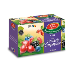 Ceai Fructele Carpatilor, 20 plicuri, Fares