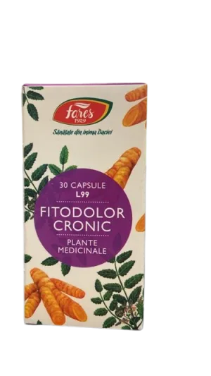 Fitodolor cronic, 30 capsule, Fares