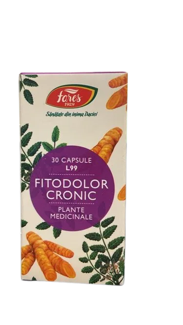 Fitodolor cronic, 30 capsule, Fares — preț și oferte