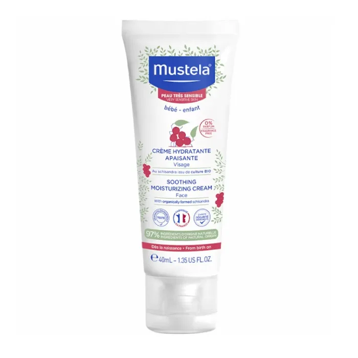 Crema hidratanta calmanta pentru piele sensibila, 40ml, Mustela — preț și oferte