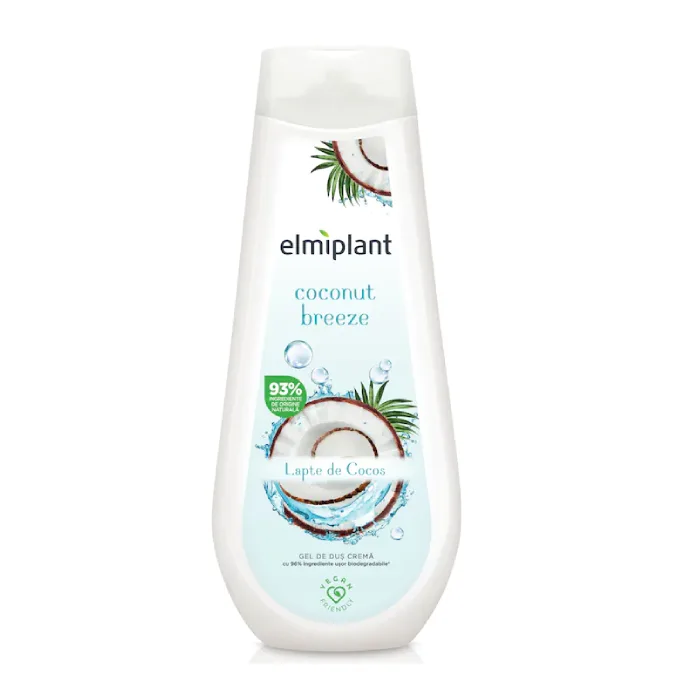 Gel de dus Coconut Breeze, 750 ml, Elmiplant — preț și oferte