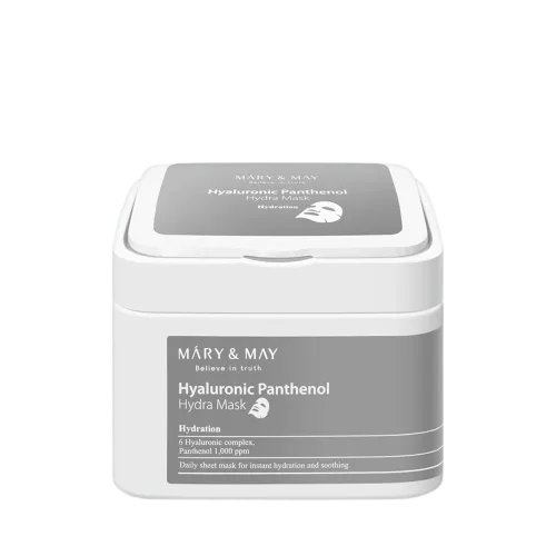 Masca tip servetel hyaluronic panthenol hydra, 30 bucati, Mary and May — preț și oferte