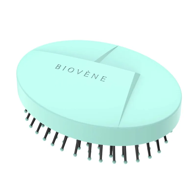 Perie compacta pentru descurcarea parului Verde-Menta, 1 bucata, The conscious — preț și oferte