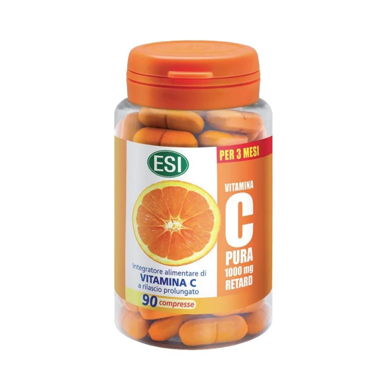 Vitamina C pura 100mg, 90 capsule, Esi Spa — preț și oferte