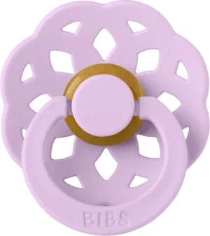Suzeta din latex cu tetina rotunda 0 luni+ Boheme Violet Sky, 1 bucata, Bibs