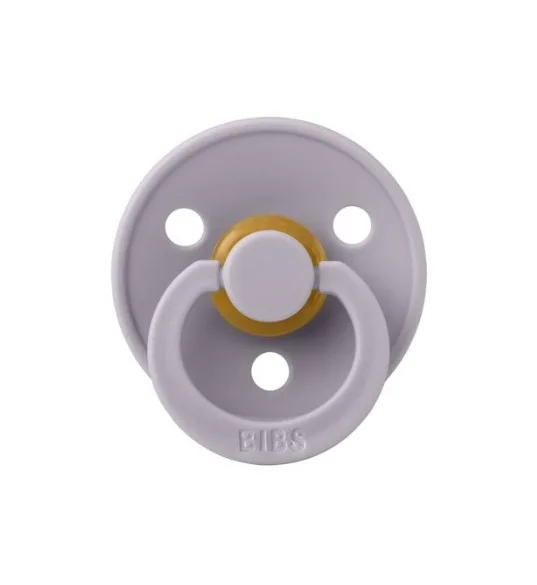 Suzeta din latex cu tetina rotunda 0 luni+ Colour Fossil Grey, 1 bucata, Bibs — preț și oferte