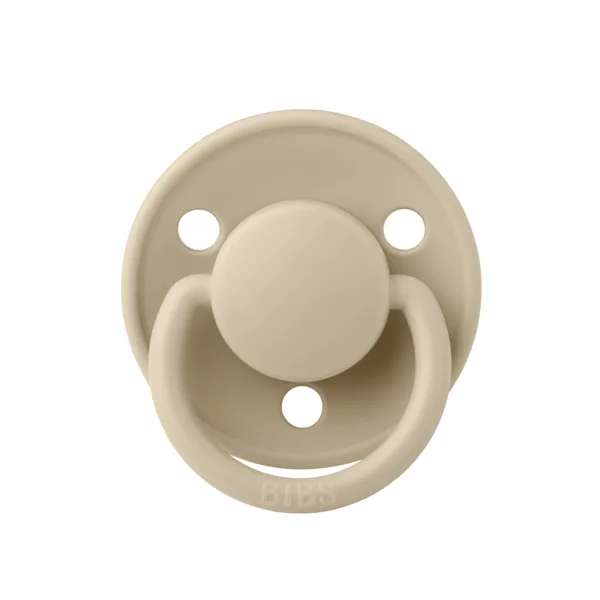 Suzeta cu tetina rotunda pentru +6 luni De Lux Vanilla, 1 bucata, Bibs — preț și oferte