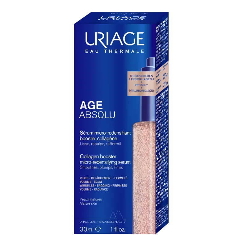 Ser booster pro-colagen Age Absolu, 30 ml, Uriage — preț și oferte