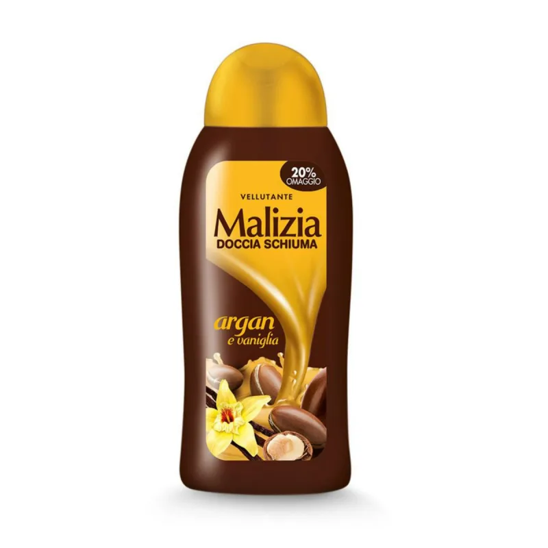 Gel de dus cu argan si vanilie, 300ml, Malizia — preț și oferte